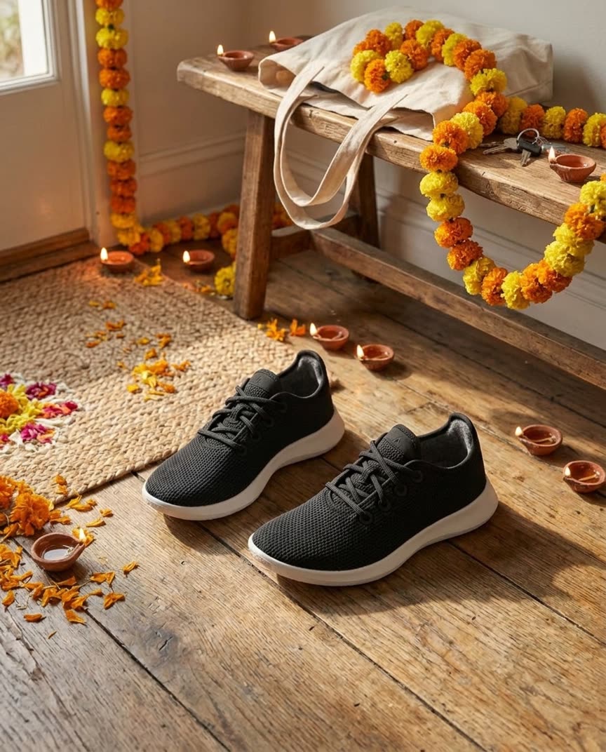 Remixed: Diwali, with diyas and marigolds